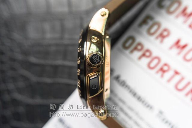 Ulysse Nardin手錶 航海世家 Black Toro萬年曆腕表 雅典萬年曆機械男表 雅典高端男士腕表  hds1283